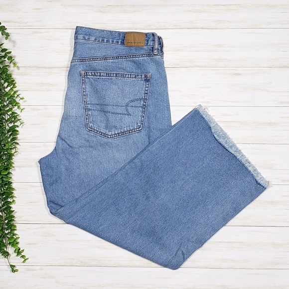 American Eagle Outfitters Denim - American Eagle Wide Leg Crop Jean